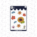 Flower Vibe Sticker Sheet