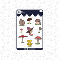 Mushroom Mania Sticker Sheet