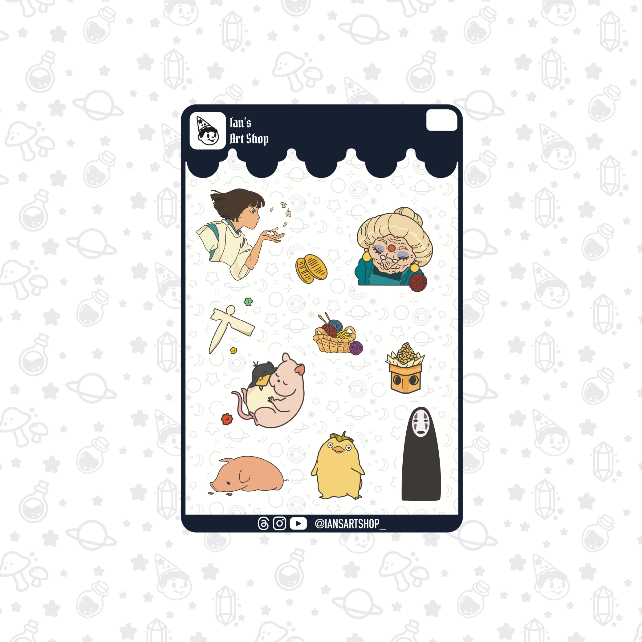 Spirit Life Sticker Sheet