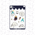 Brush Buddy Sticker Sheet