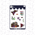 Witch Items Sticker Sheet